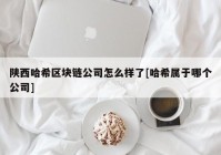 陕西哈希区块链公司怎么样了[哈希属于哪个公司]